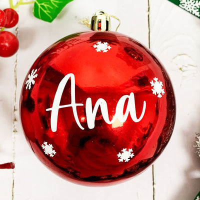 MS Regalos Personalizados | Esfera Personalizada | Roja | My Sign Lima Peru