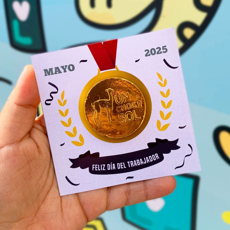 MS Regalos Personalizados | Medalla Día del Trabajador | My Sign Lima Peru