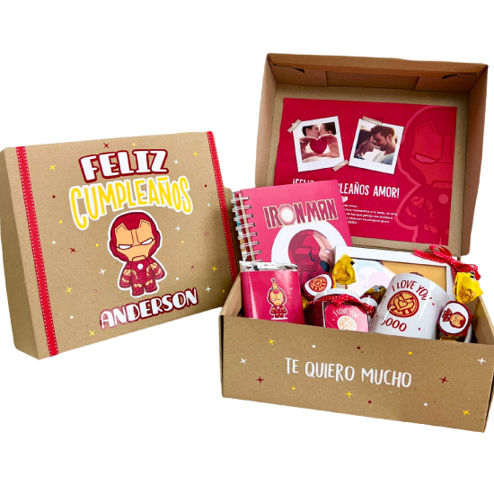 MS Regalos Personalizados | Pack Temático | Iron Man | My Sign Lima Peru