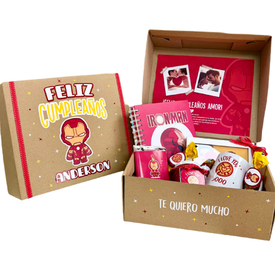 MS Regalos Personalizados | Pack Temático | Iron Man | My Sign Lima Peru