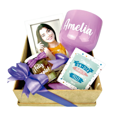 MS Regalos Personalizados | Pack | Feliz Cumpleaños 3 | My Sign Lima Peru