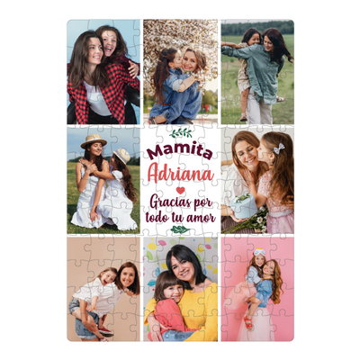 MS Regalos Personalizados | Rompecabezas Personalizado | Mamá Collage | My Sign Lima Peru