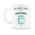 MS Regalos Personalizados | Taza Personalizada l No cuentes tanto Contador | My Sign Lima Peru