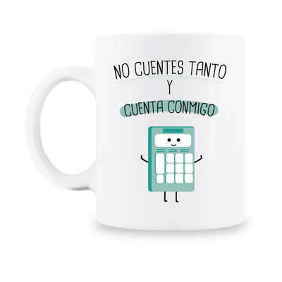 MS Regalos Personalizados | Taza Personalizada l No cuentes tanto Contador | My Sign Lima Peru