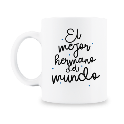 MS Regalos Personalizados | Taza Personalizada l El mejor hermano del mundo | My Sign Lima Peru