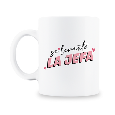 MS Regalos Personalizados | Taza personalizada | Se levantó la Jefa | My Sign Lima Peru