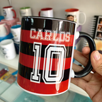 taza flamengo personalziada - MS Regalos
