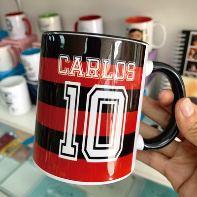 taza flamengo personalziada - MS Regalos
