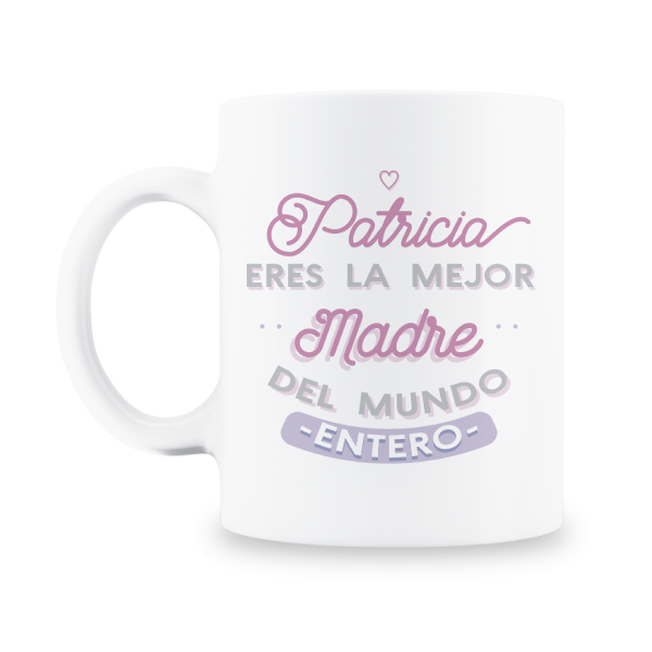 Taza Mágica Personalizada La Mejor Madre del Mundo【 Regalos 】